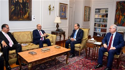 وزيرا الخارجية والعمل يبحثان إنشاء قاعدة بيانات وطنية للعمالة المصرية بالخارج