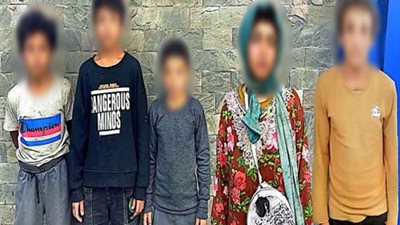 الداخلية تضبط 26 متهمًا استغلوا أطفالًا في التسول وبيع السلع بالقليوبية | صور