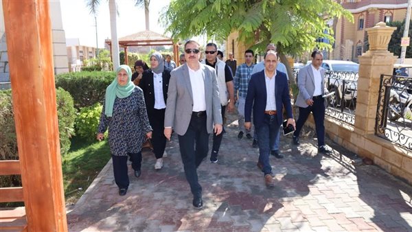 جولة محافظ المنوفية