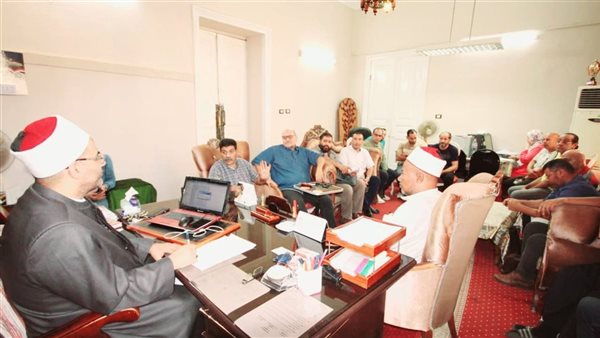 اجتماع وكيل وزارة