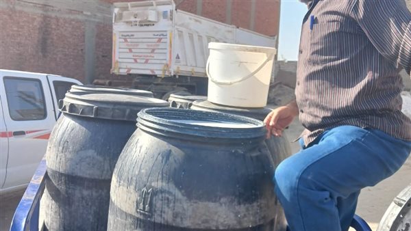 ضبط ألبان مغشوشة