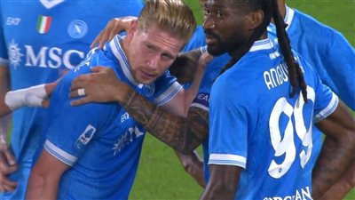 نابولي يعلن تفاصيل إصابة كيفين دي بروين أمام إنتر بالدوري الإيطالي