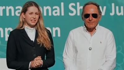 لارا سكاكيني لاعبة الفروسية: فخورة بقرار تمثيل مصر.. ونستطيع أن نفعل شيئًا عظيمًا