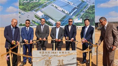 بـ20.5 مليون دولار.. وضع حجر أساس مشروعي توب نيو للملابس الجاهزة وتوب كريديت للمنسوجات بالقنطرة غرب