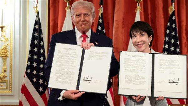 ترامب ورئيسة وزراء