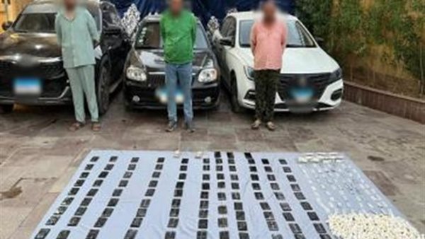 المتهمين وجانب من