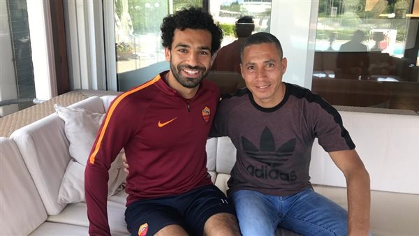 محمد صلاح ومدربه