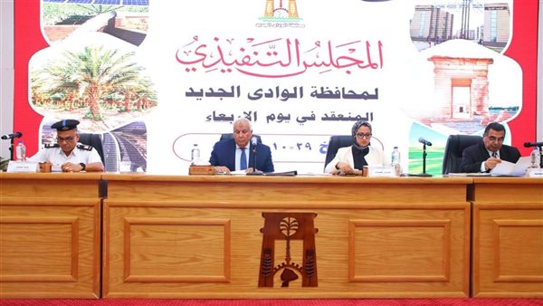 جانب من لقاء محافظ