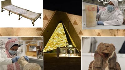 أبطال خلف الزجاج.. المرممون حراس ذاكرة المتحف المصري الكبير| ملف