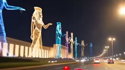 حقيقة الفيديوهات المتداولة لـ تحضيرات افتتاح المتحف المصري الكبير