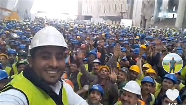  عمال المتحف المصري