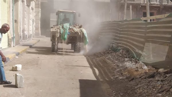 إزالة رديم بالإسكندرية