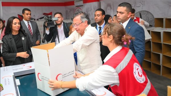 رئيس كولومبيا مع