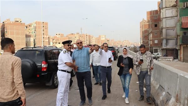 محافظ القليوبية خلال