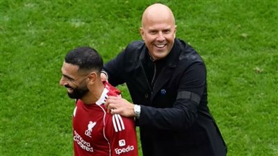 آرني سلوت: وصول صلاح إلى 250 هدفًا مع نادٍ واحد أمر هائل.. إنه لاعب استثنائي بكل المقاييس