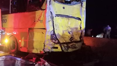 ننشر أسماء مصابي حادث تصادم أتوبيسين وسيارة نقل بطريق الجلالة - العين السخنة