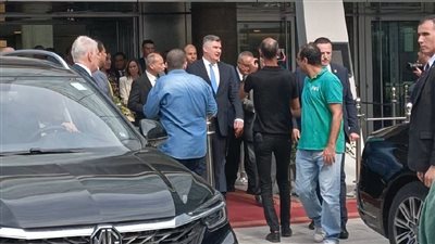 الرئيس الكرواتي يزور مكتبة الإسكندرية بعد افتتاح المتحف المصري الكبير