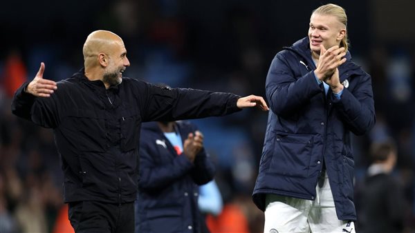 هالاند وبيب جوارديولا