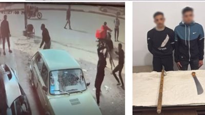 القبض على المتهمين بالتشاجر بالأسلحة البيضاء بسبب أولوية المرور في كفر الشيخ