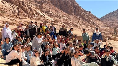 654 سائحًا في زيارة اليوم لمدينة سانت كاترين بجنوب سيناء