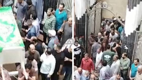 جانب من الجنازة 