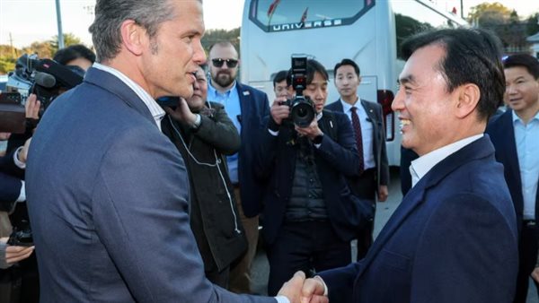 هيجسيث في كوريا الجنوبية