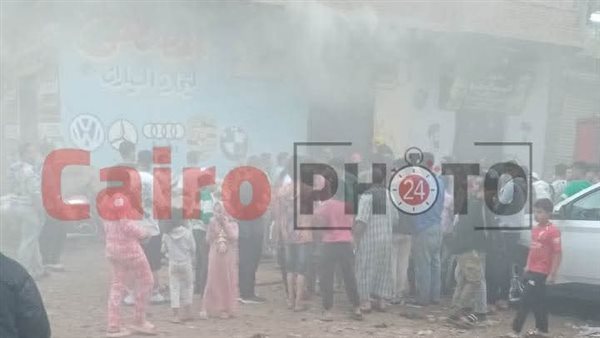 اندلاع حريق بمكتب