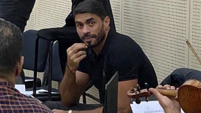 خالد سليم يستعد لحفل مهرجان الموسيقى العربية في دورته الـ 29 (صور)