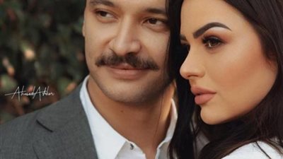 فيفي عبده تهنئ أحمد خالد صالح وهنادي مهنا بحفل زفافهما (صورة)