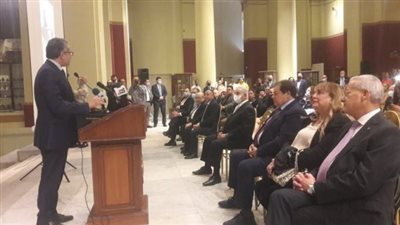 بحضور لفيف من المثقفين.. تكريم زاهي حواس في المتحف المصري بالتحرير