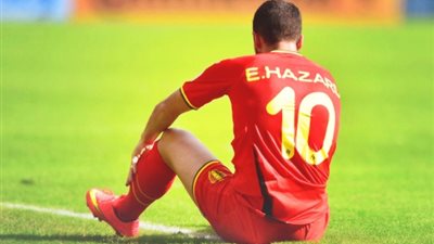 مدرب بلجيكا يكشف حالة هازارد بعد إصابته بفيروس كورونا