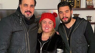 أول ظهور لنجل مها أحمد ومجدي كامل بعد تعرضه لوعكة صحية (صورة)