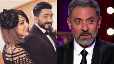 فتحي عبد الوهاب يسخر من خلاف تامر حسني وزوجته بواسطة ياسر جلال (صورة)