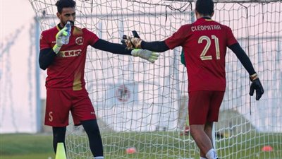 الحضري يشارك في مران سيراميكا كليوباترا الصباحي