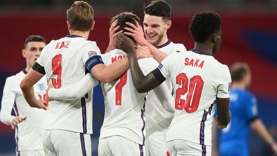 إنجلترا تضرب أيسلندا برباعية في أمم أوروبا