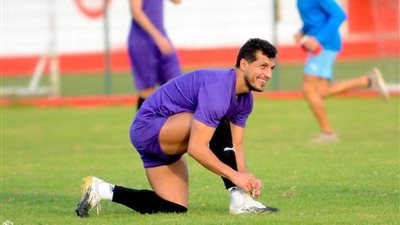 انتظام رباعي الزمالك الدولي في التدريبات الجماعية