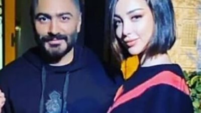 بسمة بوسيل ترقص في حفل تامر حسني بعد تراجعهما عن الانفصال (صور وفيديو)