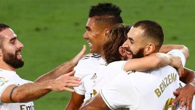 ريال مدريد يتقدم على فياريال بهدف ماريانو فى الشوط الأول