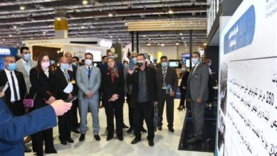وزيرة التخطيط تفتتح جناحا بمعرض CAIRO ICT: تحصيل 36 مليون جنيه بالدفع الإلكتروني في شهرين