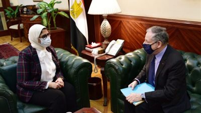 وزيرة الصحة تستقبل مبعوث سكرتير الأمم المتحدة لسلامة الطرق لبحث التعاون للحد من تداعيات الحوادث