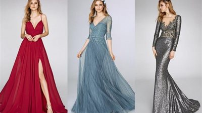 تعرفي على موضة 2021 للفساتين السواريه (صور)