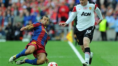 روني: كنت أتخيل نفسي ألعب في برشلونة