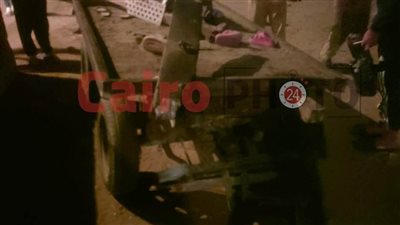 أسماء الضحايا والمصابين في حادث تصادم تريلا وعربة كارو بالخانكة