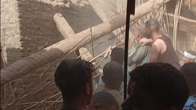 إصابة شخصين جراء سقوط سقف منزل عليهما في الجعافرة بأسوان 