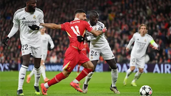 محمد صلاح في مباراة