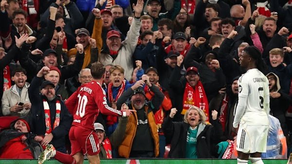 مباراة ليفربول وريال