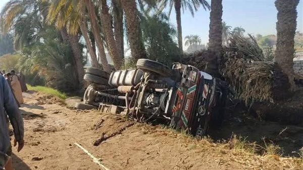 حادث تصادم تريلا