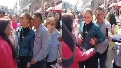 كيف علقت رئيسة المكسيك على تعرضها للتحرش خلال جولة في الشارع؟