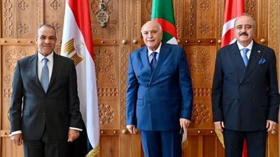 وزير الخارجية يشارك في اجتماع الآلية الثلاثية لدول جوار ليبيا بالجزائر