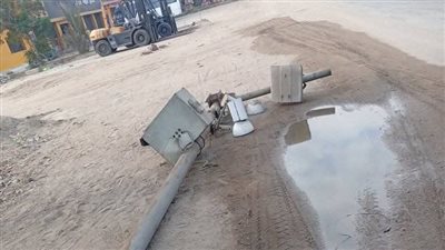 ضبط سائق كسر كاميرا مراقبة على الطريق الإقليمي بالسادات في المنوفية